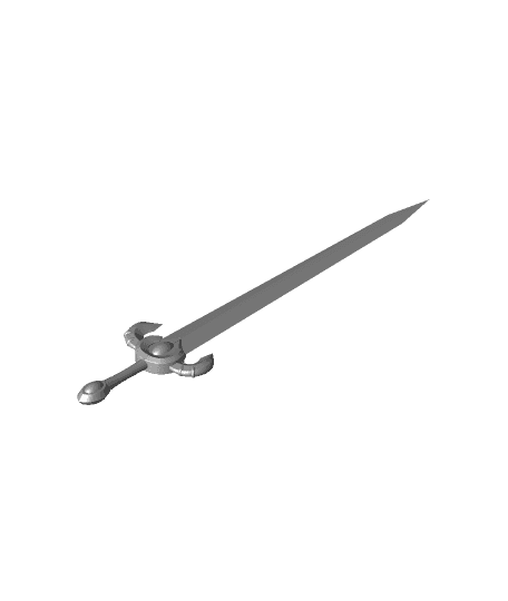 Marth's sword 3d model
