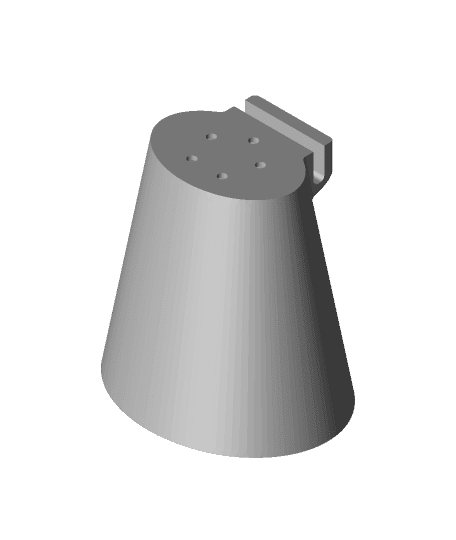 fish tank pot v4. 3d model