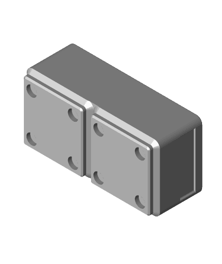 Gridfinity Coin Cell Battery Holders 3d model