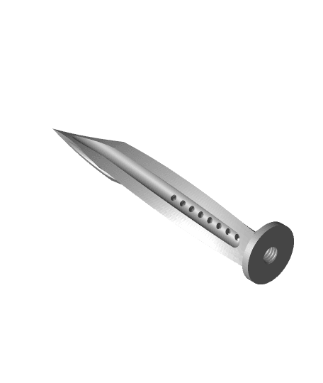 JagdKommando Knife screw together PROP 3d model