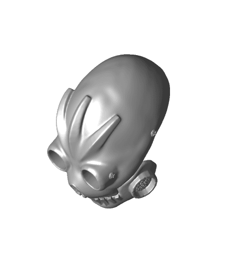 Graffitti Helmet (Sci-Fi Futuristic) 3d model