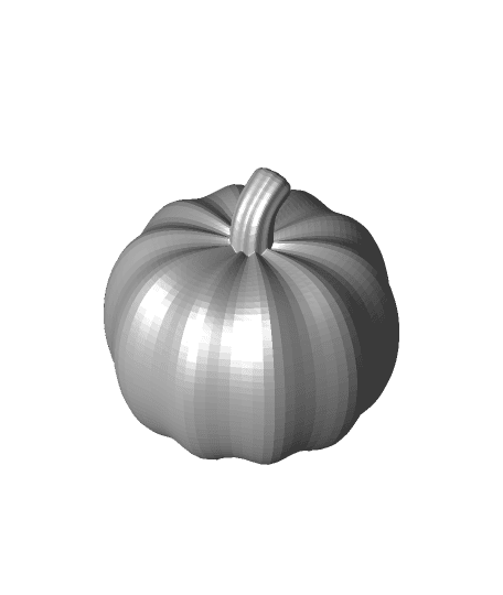 Pumpkin and Jacko lantern 3d model