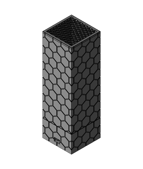 Resin Printer Air Filter Tower 3d model