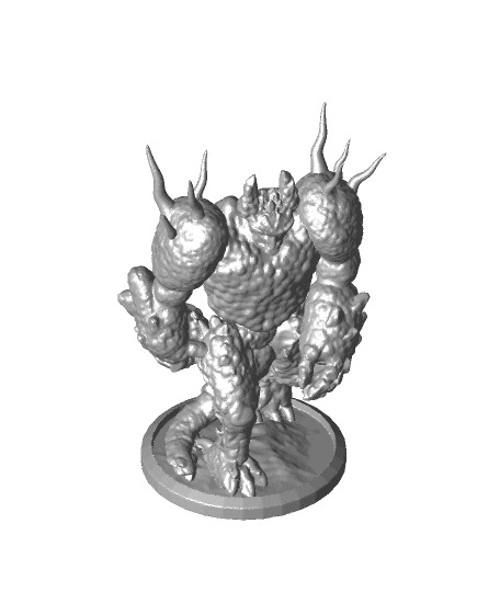Gloomhaven Monster - Earth Demon 3d model