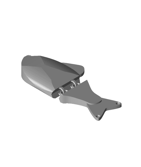 2-piece blue gill lure by jkeatz full viewable 3d model
