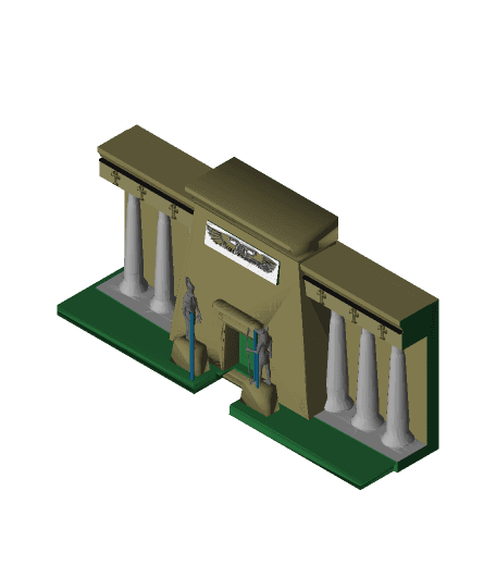  museu egipicio.3mf 3d model