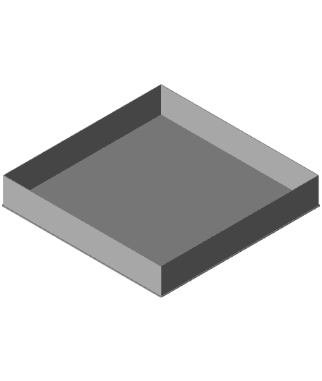 FULL BLOCK, nestable box (v1) by PPAC full viewable 3d model