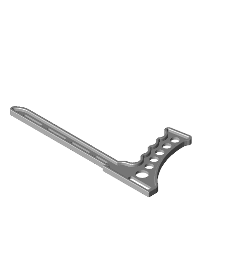 Table Saw Planer Router Safety Push Tool - REVISED 3d model