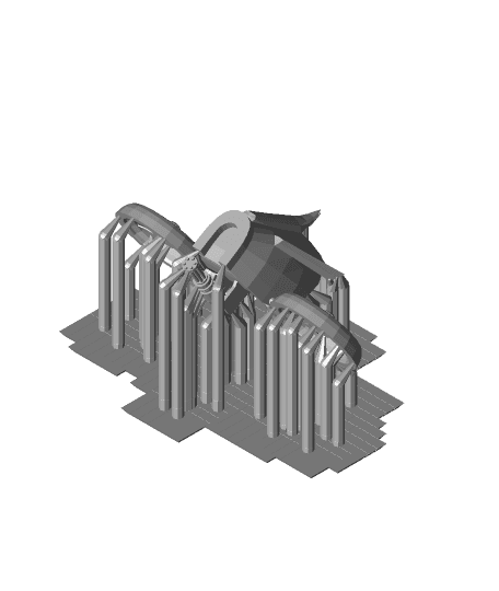 SUP_Chunky_Security_Drone.stl by np_dev full viewable 3d model