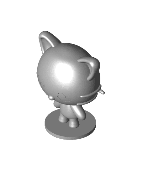 Chococat (チョコキャット, Chokokyatto) from Hello kitty 3d model
