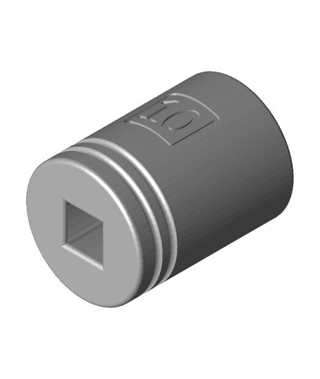 10mm Can Koozie Socket by itsohkaye full viewable 3d model