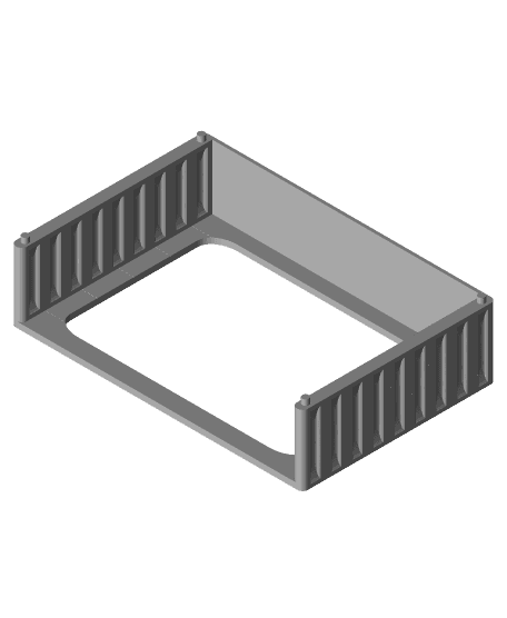 Electronic Component Stackable Drawers 2X 3d model