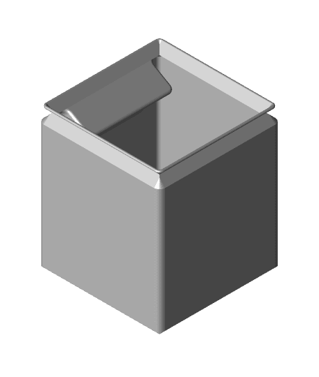 Storage boxes 1x 3d model