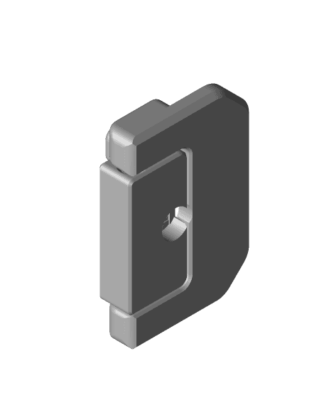Voron trident dimple hinge 3d model