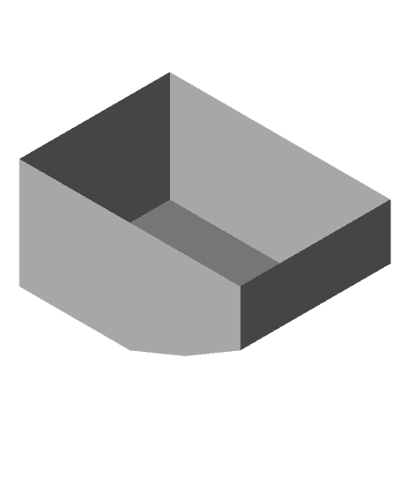 storage box i made in blender by yes hi full viewable 3d model