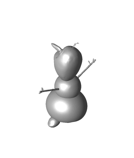 Olaf (Frozen) SLA/DLP 3d model
