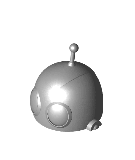 Ratchet & Clank: Modified Clank Head  by TheMessyEngineer full viewable 3d model