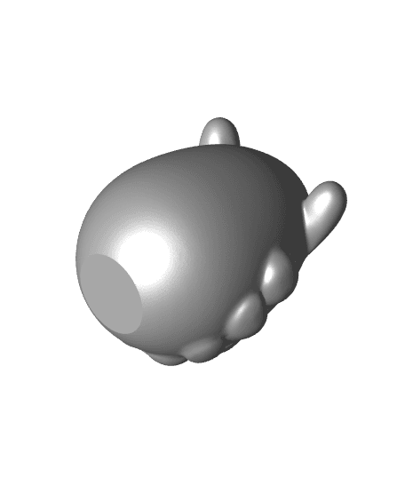 Bidoof Easter Egg - Pokemon 3d model