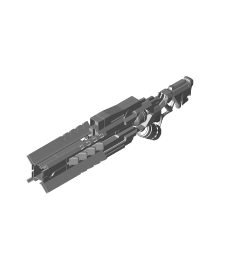 Future Gun.stl by getgeeky full viewable 3d model