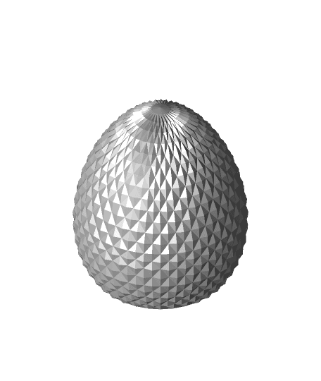 Fancy Easter Egg (1 of 3) by ThinAir3D full viewable 3d model