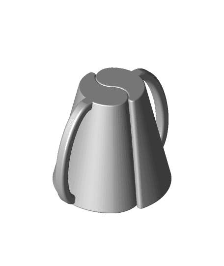 yin Yang mugs 3D mechanics.stl 3d model