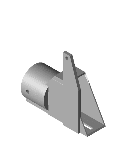 Beer tower cooling fan duct 3d model