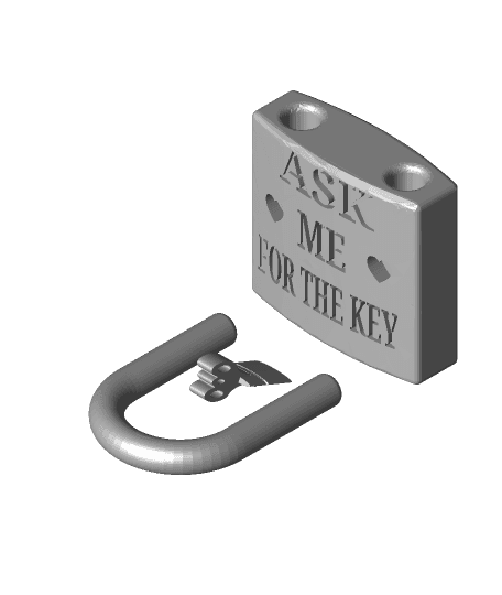 Lock and Key.stl 3d model