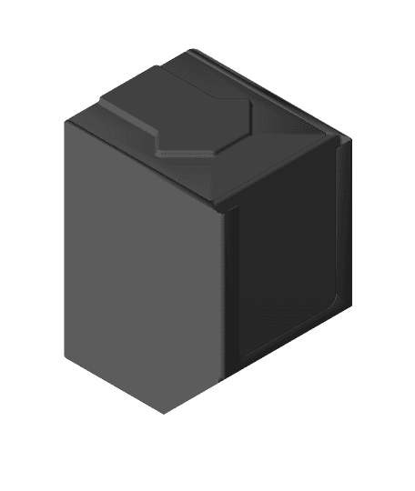 Simple Stackable Tea Bag Dispenser 3d model