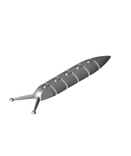 Articulated_Slug 3d model