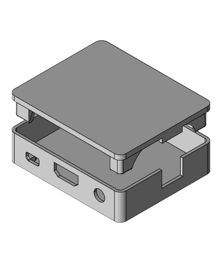 Raspberry Pi 3A+ Case 3d model