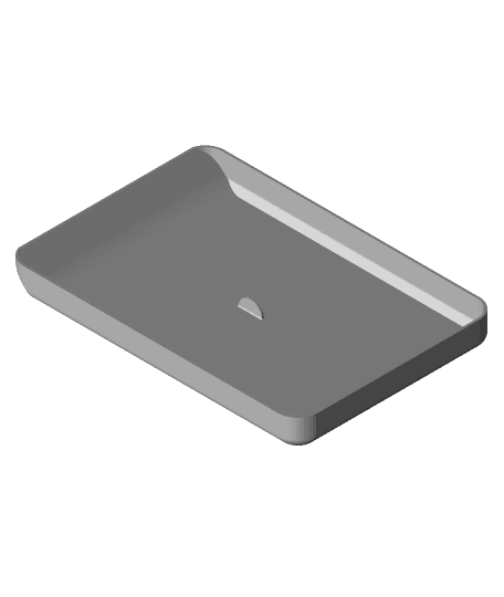 Slim Azul tray 3d model