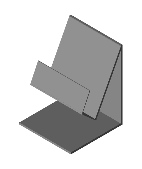 Phone Stand by scriptedgamez full viewable 3d model