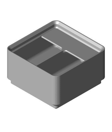 Divider Box 1x1x3 2-Compartment.stl 3d model