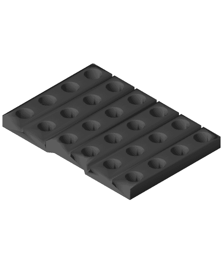 Nozzle Organizer by BassettDesigns full viewable 3d model