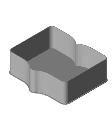 Open Book, nestable box (v1) 3d model