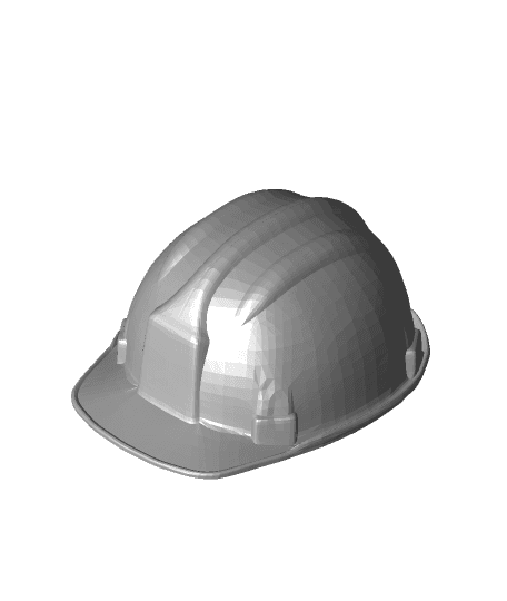 capacete construção mini chaveiro.stl 3d model
