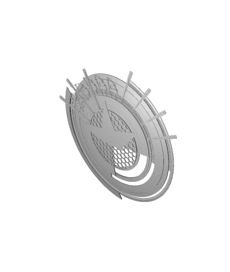 Captain America Shield Prototype # franklybuilt 3d model