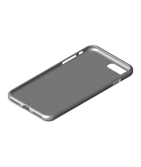 Iphone 7 Plus Tesla Case by nlevy25 full viewable 3d model