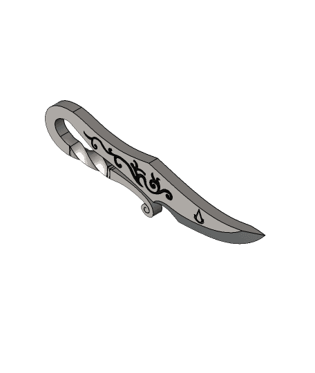Assassins Creed - Bayezids Knife 3d model