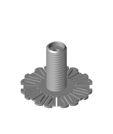 Auto-Rewind Spool Holder for Spannerhands Spool System (MM) by Exerqtor  full viewable 3d model