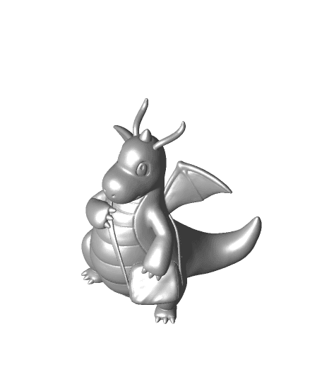 Dragonite(Pokémon) 3d model