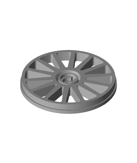 EMX-R Wheels For Power Wheels by Emanuel Chmielowski full viewable 3d model