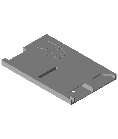 Credit card multitool by BorgeDesigns full viewable 3d model