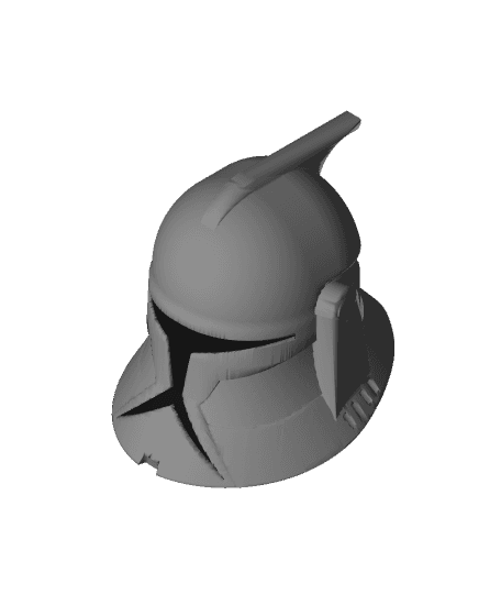 Phase 1 Clone Helmet(Animated style) 3d model
