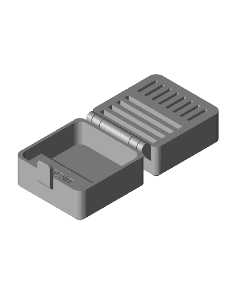 SD Card and Micro SD Card Holder/Case 3d model