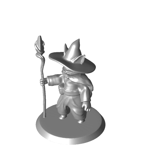 Cat Wizard by Himo0822 full viewable 3d model