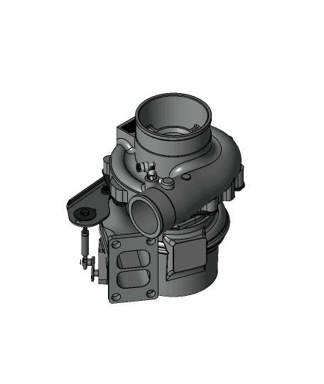 Turbocharger.asm by Thangs123 full viewable 3d model
