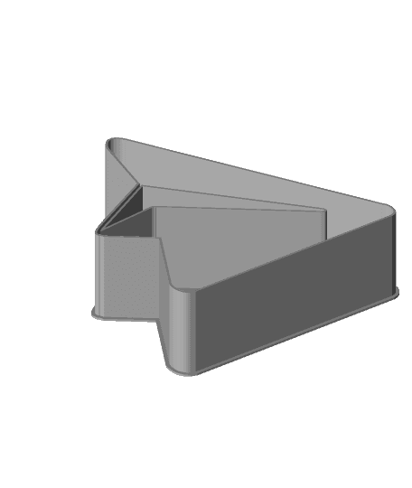 Paper Plane, nestable box (v1) 3d model