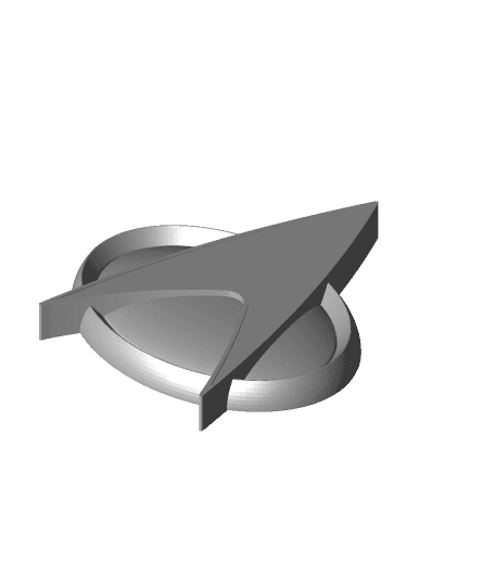 Star Trek Badge - The Next Generation - FDM Optimized 3d model