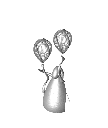 Just Balloons - multi color files 3d model